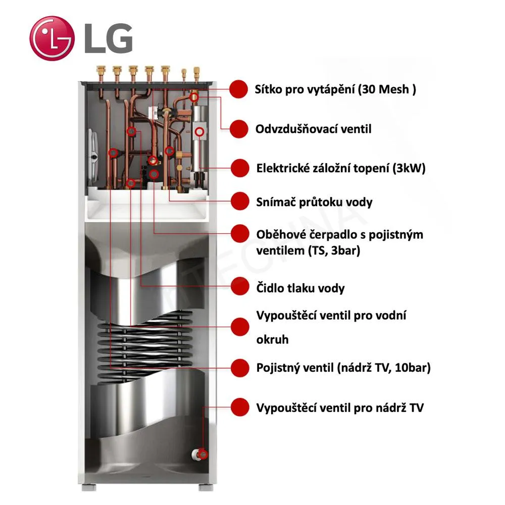 LG Therma V Split 9kW s TUV 200L HN0913T+HU091MR