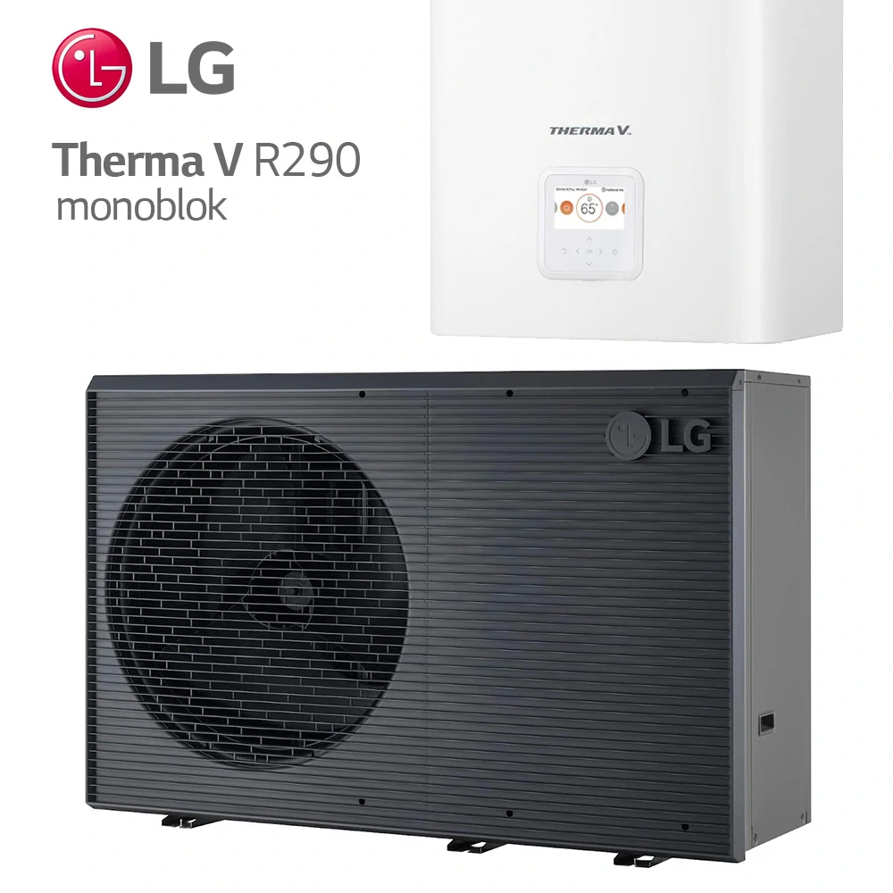 LG Therma V R290 monoblok 12kW 3f HM123HF + HN1639HC
