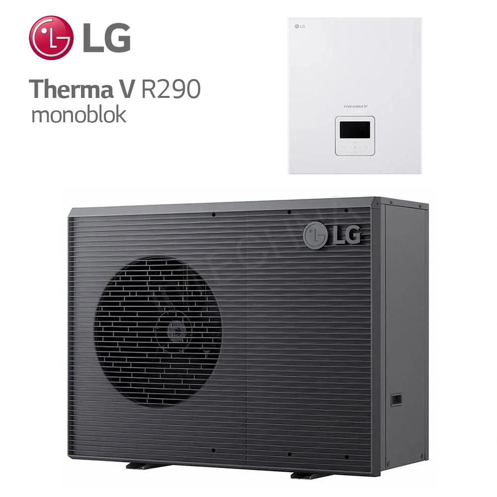 LG Therma V R290 monoblok 7kW 3f HM073HF + PHCS0