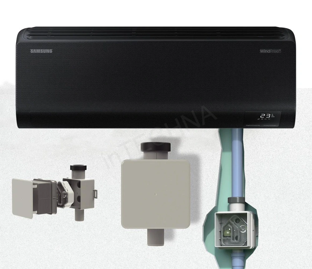 Podomítkový sifon pro odvod kondenzátu HL138N