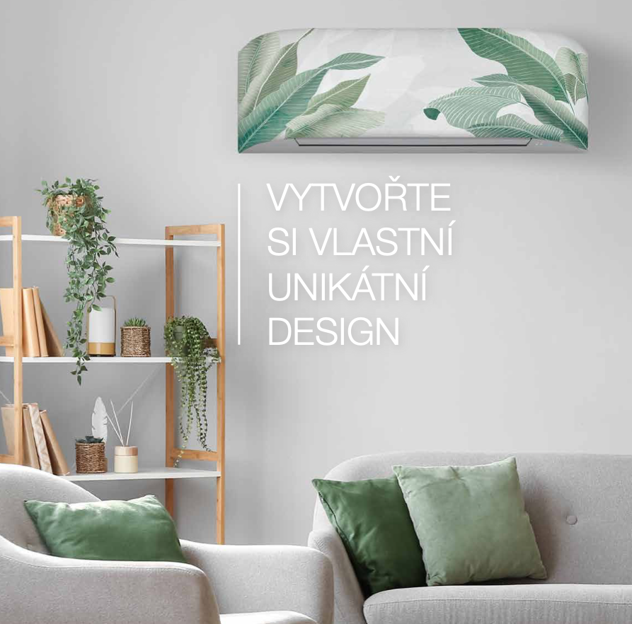 Toshiba Haori 2,5kW - textilní design