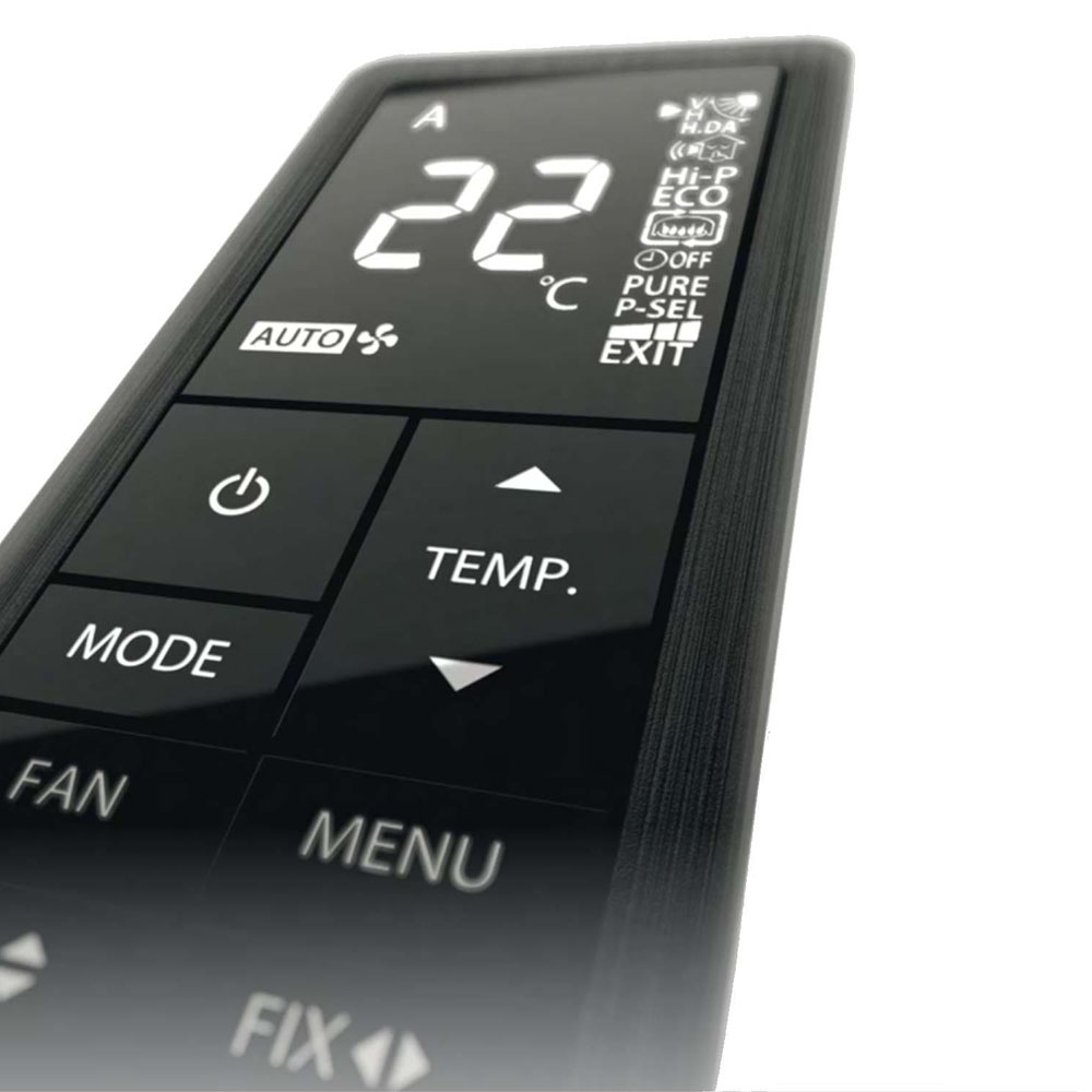 Toshiba Haori 2,5kW - textilní design