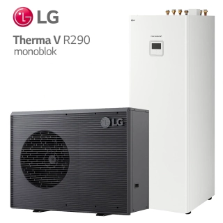 LG Therma V R290 monoblok 7kW 1f HM071HF + HN1616HY s TUV 200L