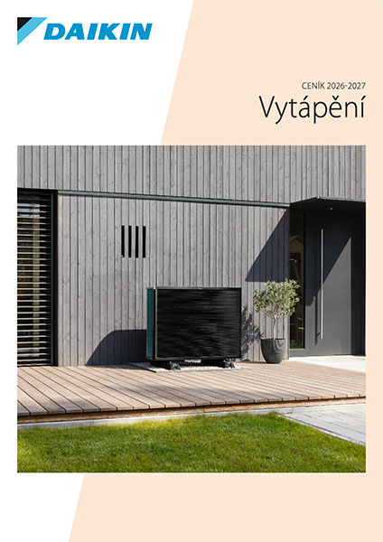 Daikin ceník tepelné čerpadla - vytápění 2026