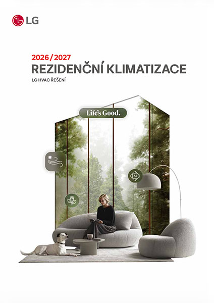 LG katalog rezidenční klimatizace 2026 / 2027