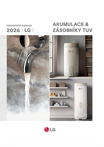 LG katalog zásobníky TUV a akumulace 2026
