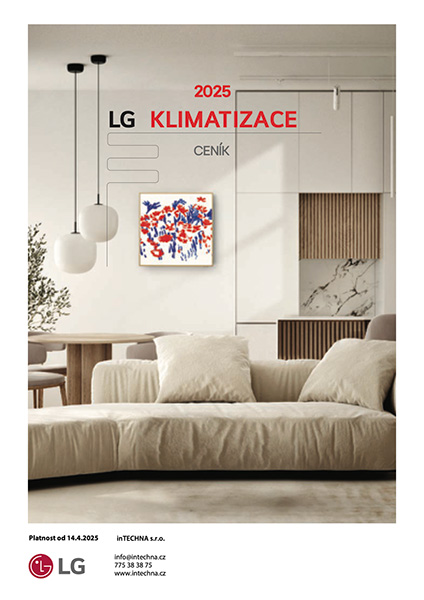 inTECHNA ceník LG klimatizace 2025